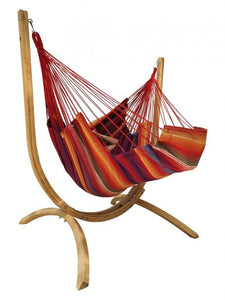 SET :  Hangstoelstaander met Lounger hangstoel Primavera