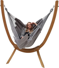 Lounger hangstoel Grijs
