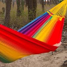 Hangmat  Brasil Rainbow Gigante Geel